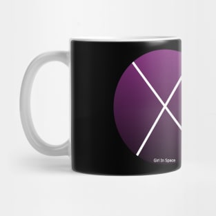 Girl In Space "X" Mug